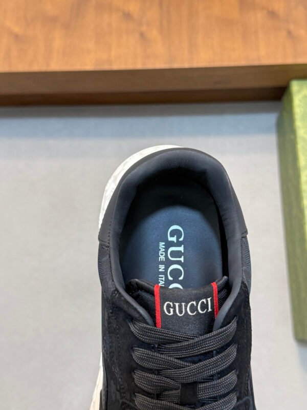 50eabe3d GCCI Trainers with Contrast Panels and Textured Sole - Black