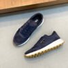 PRDA Low-Top Trainers with Navy Panels