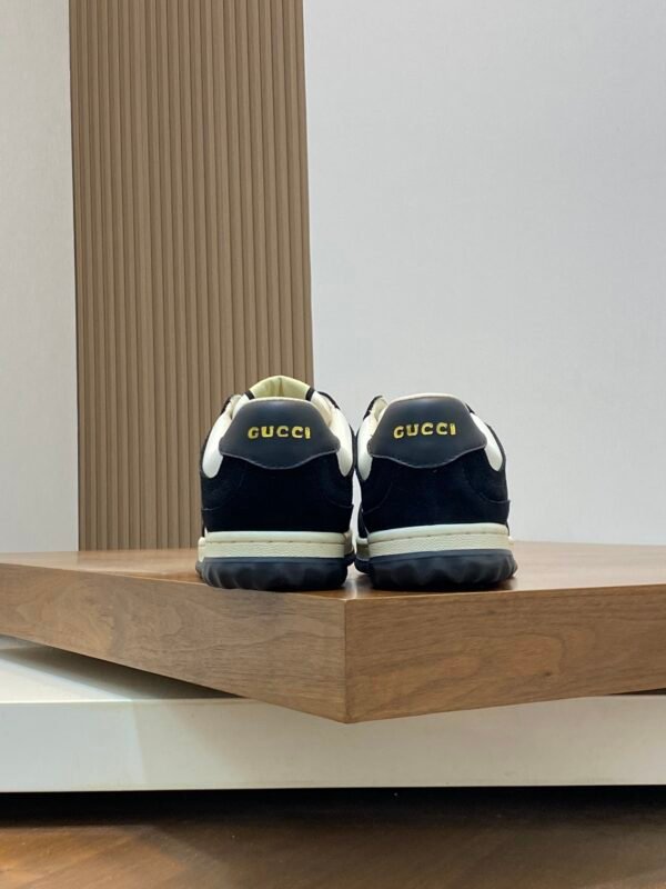 52be5ea2 GCCI Low-Top Trainers with Logo Patch Detail - Black/White