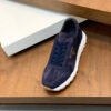 PRDA Low-Top Trainers with Navy Panels