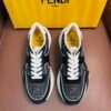 53955696 (1) FND Monogram Trainers with White Details - Black