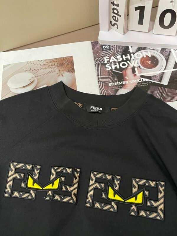 5412d8c9 FND Crew Neck Jumper - Black