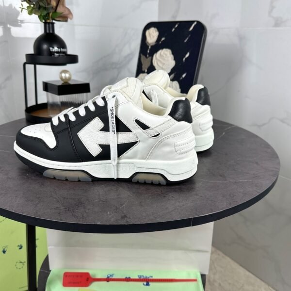 OFFW Trainers with Black & White Contrast Panels