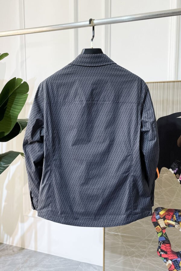 FND All-Over Monogram Front Fastening Jacket
