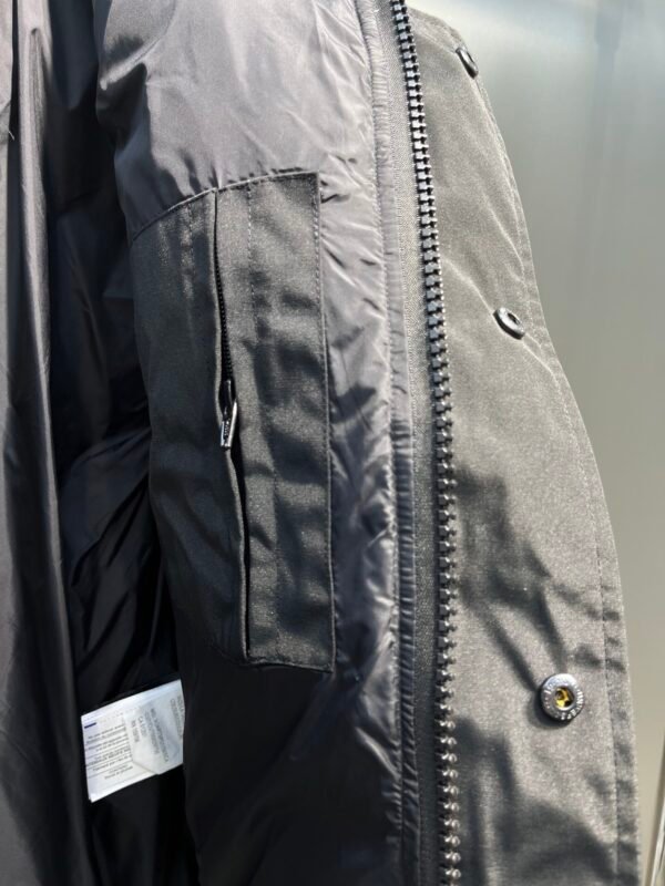 CG Quilted Hooded Puffer Jacket -Black