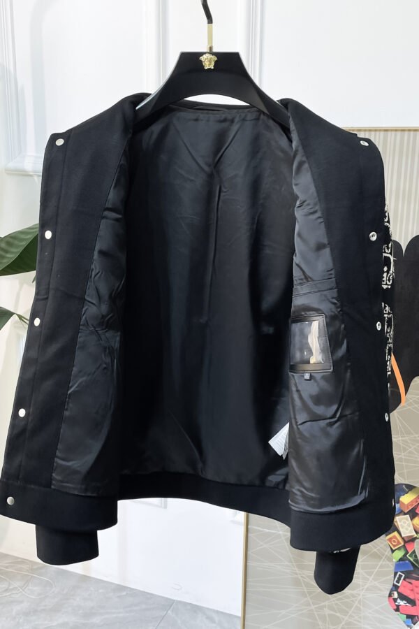 59ab836d CD Monogram Jacket with Snap-Buttons - Black