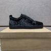 59e298ec CLB Trainers with Textured Dot Pattern - Black