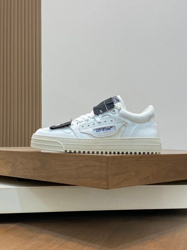 OFFW Low-Top Trainers with Tonal White Panels