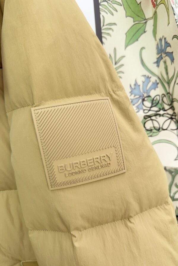 5aaad9d3 BRBY Hooded Padded Puffer Jacket - Khaki