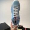 PRDA Trainers with Mesh Panels and Contrast Smooth Overlays - Light Blue