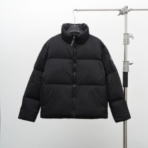CG Zip-Up Puffer Jacket - Black