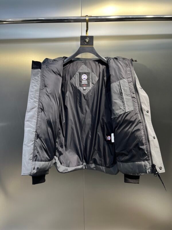 CG Quilted Hooded Puffer Jacket - Grey