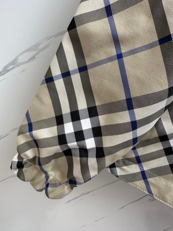 BRBY Hooded Check Jacket