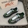5da4bfb4 DG Low-Top Trainers with Contrast Panels - Green