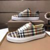 5e14a7a0 BRBY Low-Top Trainers with Check Pattern - Multi-Colour