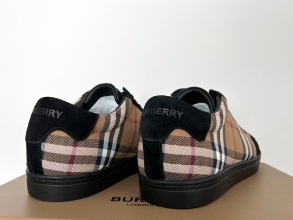 5e618c47 BRBY Trainers will All-Over Check Panels - Brown