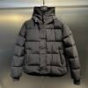 CG Quilted Hooded Puffer Jacket - Black