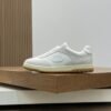 GCCI Low-Top Trainers with Logo Patch Detail - off-White/Ivory