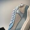 PRDA Trainers with Mesh Panels and Contrast Smooth Overlays - Light Blue