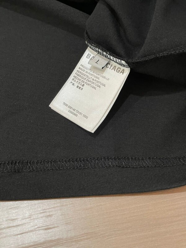 6 BLNCG BB Icon Stencil Crewneck Jumper - Faded Black