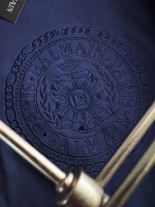 BLMN Embroidered Medal Logo Jumper - Blue