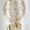 VRSC Medusa Medallion Gold-Tone Logo Print Jumper - Black
