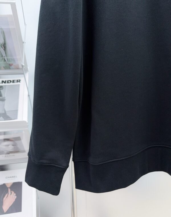 BLMN Logo Print Crewneck Long-Sleeves Tee Jumper - Black