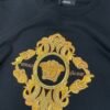 VRSC Gold Embroidered Medusa Baroque Crewneck Jumper – Black