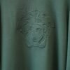 VRSC Embroidered Medusa Crewneck Jumper – Green