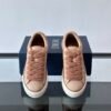 6 DXR CD Spin Suede & Oblique Canvas Trainers – Beige