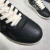 DXR CD Black Leather Beige & Black Dior Oblique Panels Low-Top Trainers