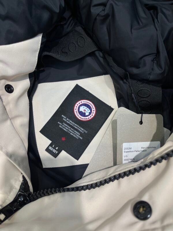 CG Fur-Trim Hooded Jacket with Utility Pockets - Light Beige