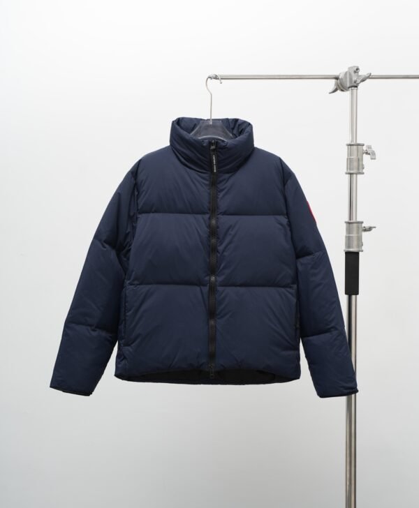 CG Zip-Up Puffer Jacket - Navy Blue