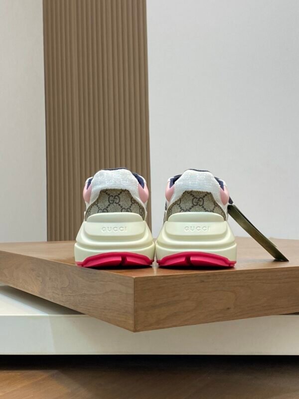 GCCI Trainers with All-Over Monogram Pattern - Multicolour