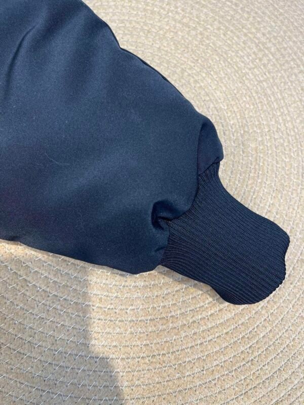 CG Fur-Trim Hooded Jacket with Utility Pockets - Black