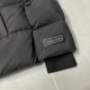 CG Hooded Zip-Up Puffer Jacket - Black