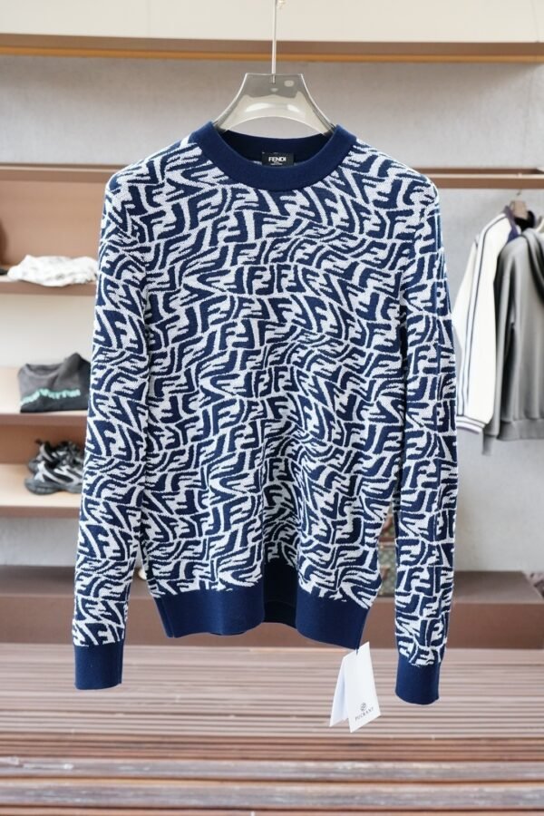 66749dfc FND Crew Neck Knit Jumper