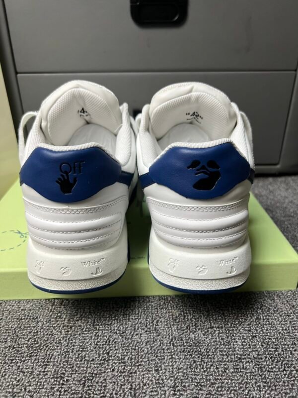 OFFW Trainers with Blue Contrast Panels