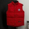 CG Puffer Gilet with Front Pockets - Red