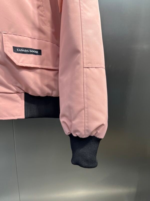 69efb3b6 CG Fur-Trim Hooded Jacket with Utility Pockets - Blush Pink