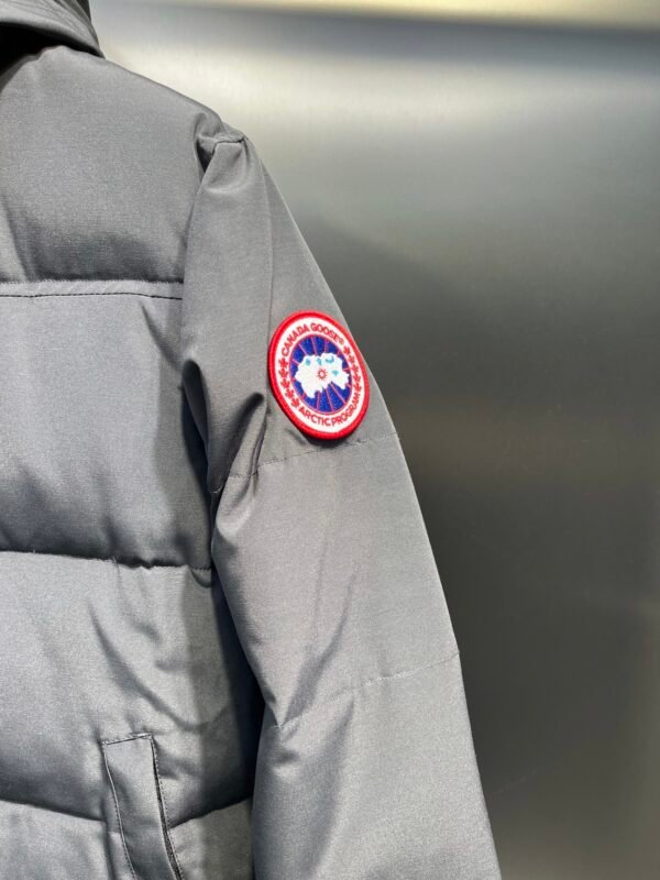 CG Quilted Hooded Puffer Jacket - Grey