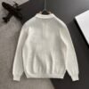 CG Half-Zip Knit Jumper - White