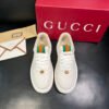 GCCI Trainers with Logo Patch Detail - White