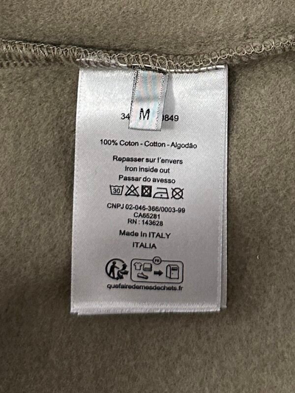 CD Embroidered Logo Pullover Hoodie - Olive Green