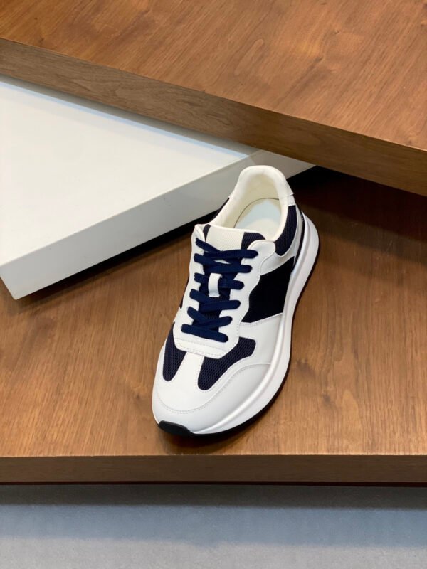 GCCI Trainers with Navy Contrast Panels