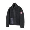 CG Zip-Up Sherpa Fleece Jacket - Black