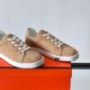 HRMS Low-Top Skate Suede Trainers – Beige