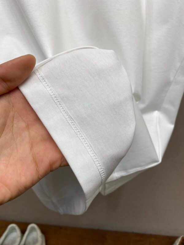 BLMN Gold Logo Kiss Print T-Shirt - White