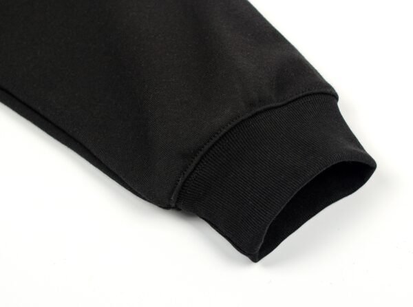 VRSC La Medusa Cotton Hoodie with Gold-Tone Hardware – Black