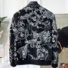 VRSC Baroque Medusa Pattern Greek Key Border Collar Jacket